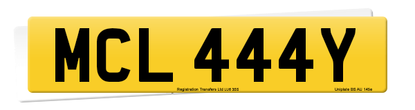 Registration number MCL 444Y